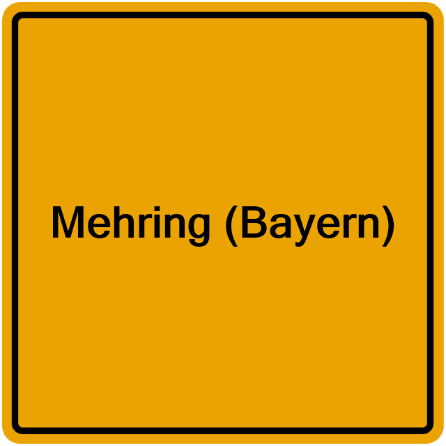 Einwohnermeldeamt24 Mehring (Bayern)